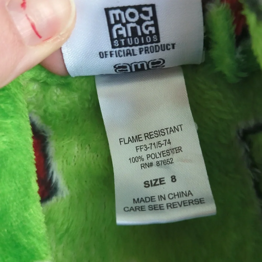 Minecraft Theme Kids Robe Size 8. - Picture 4 of 5